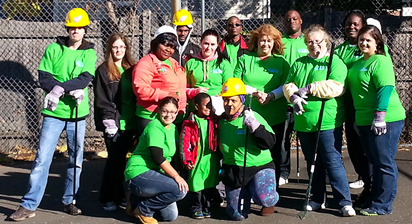 "Green Day Cleanup"
in the City of Stamford.